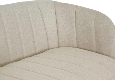 Диван Lecco ОГОГО (арт.743849), (Ткань,Рогожка/Бежевый)