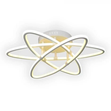 Потолочная люстра Максисвет Геометрия 1-1654-WH Y LED