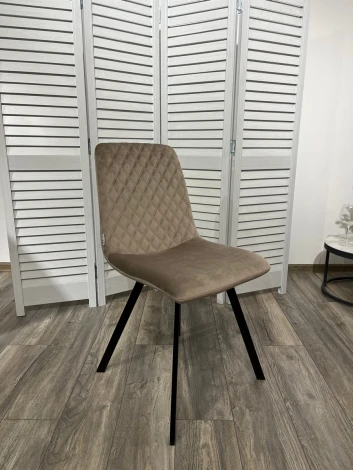 Обеденный стул M-City DAIQUIRI BLUVEL-40 BEIGE, велюр