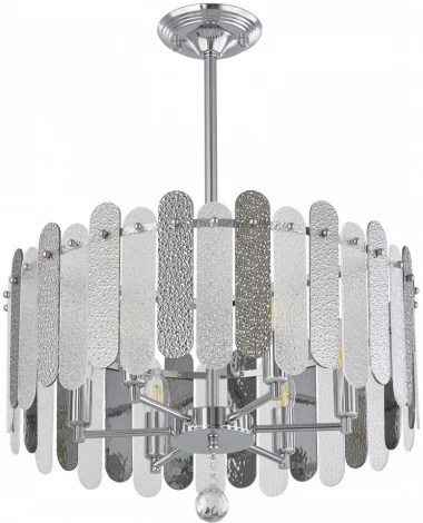 Подвесная люстра хрустальная на штанге Arte Milano Sorrento-3109 373109/6/350/500 CR (220V)