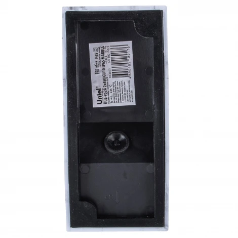 Архитектурная подсветка под две лампы GU10 мрамор Uniel UUL-A01S UUL-P52A 2х6W/GU10 IP65 MARBLE