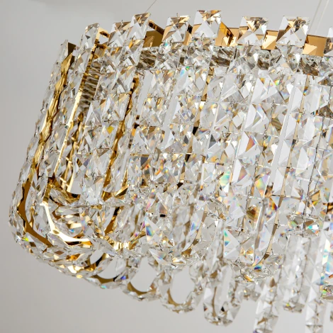 Подвесная люстра Zortes Amanda ZRS.30514.22 (LED, 220V, хрусталь, на тросе, круглые, IP21)