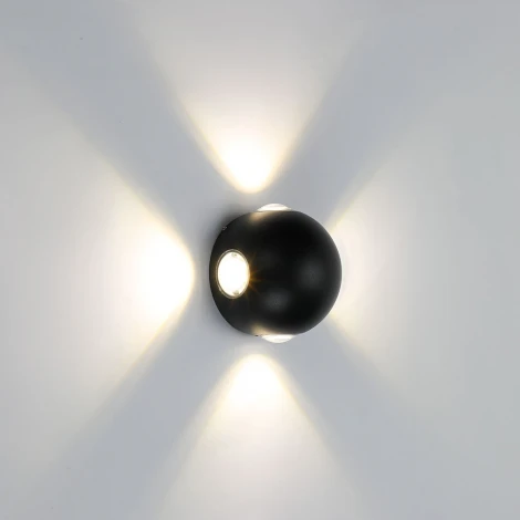 Архитектурная подсветка Arte Lamp Conrad A1545AL-4BK (LED, 220V, круглые, IP54)