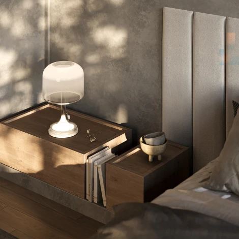 Настольная лампа Maytoni Spirito MOD286TL-L18W3K (LED, 220V, выключатель)