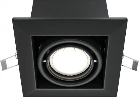 Встраиваемый светильник Metal Modern GU10 1x50Вт Maytoni Technical DL008-2-01-B (220V)