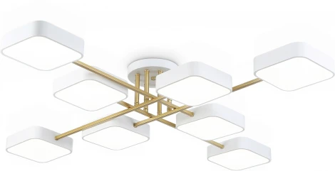 Потолочная люстра светодиодная на штанге с регулировкой цветовой температуры Ambrella COMFORT FL516346
