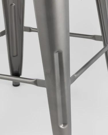 Стул полубарный Stool Group TOLIX SOFT серебристый УТ000001291