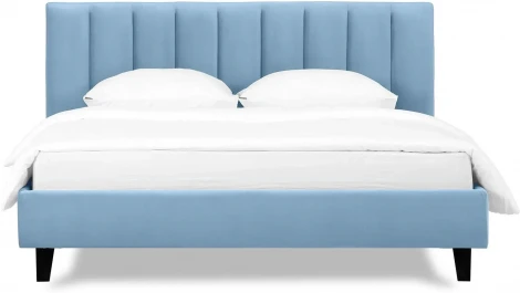 Кровать Queen II Sofia L 1600 ОГОГО (арт.577520), (Ткань/Голубой)
