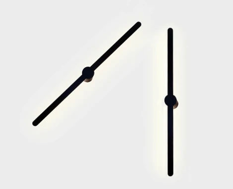 Настенный светодиодный светильник Italline IT08-8020 black (220V)