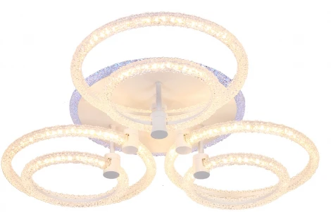 Потолочная люстра светодиодная с пультом Escada ICE 10204/6LED BL (регулировка яркости, 220V)