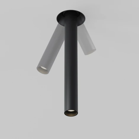 Встраиваемый светильник Maytoni Focus T C140TRS-L300-7W3K-B (LED, 220V, круглые)