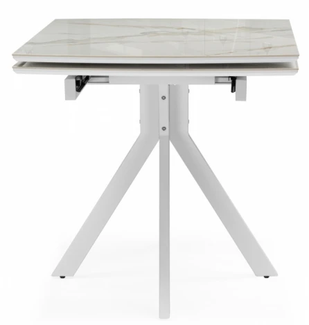 Кухонный стол Woodville Комильфо (Металл,Керамика/Белый) арт.621186