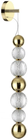 Бра Crystal 5008/13WL Odeon Light (LED, 220V, шарики)