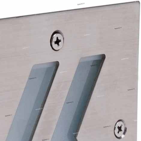 Светильник уличный встраиваемый в стену светодиодный Horoz Oniks, 1 лампа, никель с белым