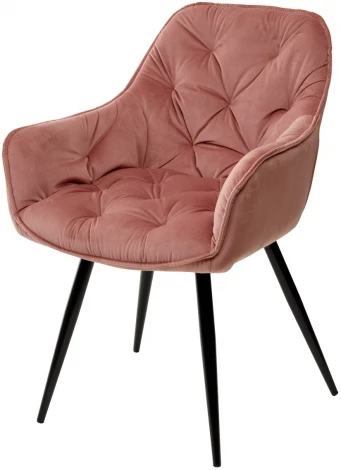 Стул M-City HOLLA BLUVEL-52 PINK, велюр