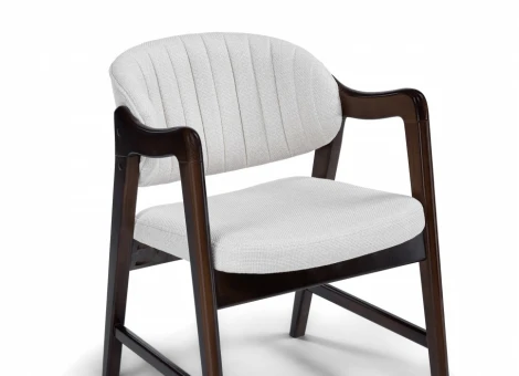 Обеденный стул Woodville Никсон Максимал (Дерево, Ткань) арт.619255