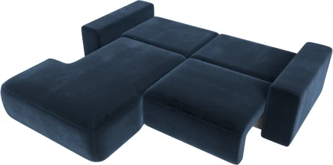 Диван угловой Лига-036 НПБ Классик левый угол Лига Диванов (Велюр) арт.127736L