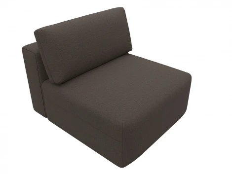 Модуль диван Лига-060 НПБ (ЛДСП,Брус,Фанера,Рогожка/Коричневый) Лига Диванов 129724