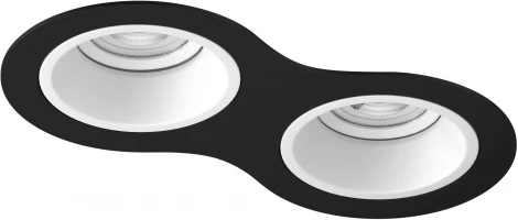 Встраиваемый светильник под LED модуль/ламп МR16 Lightstar Domino D6270606WMOD (220V)