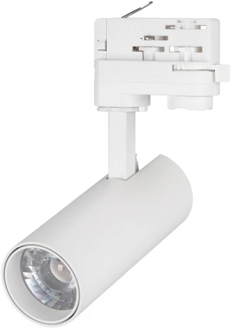 Трековый светильник светодиодный LGD-GERA-4TR-R55-10W Day4000 (WH, 24 deg, 230V, DALI) (Arlight, IP20 Металл) 033123 (круглые)