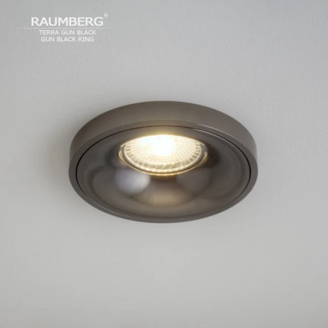 Встраиваемый светильник RaumbergTerra GBk\GBk Gun Black\Gun Black