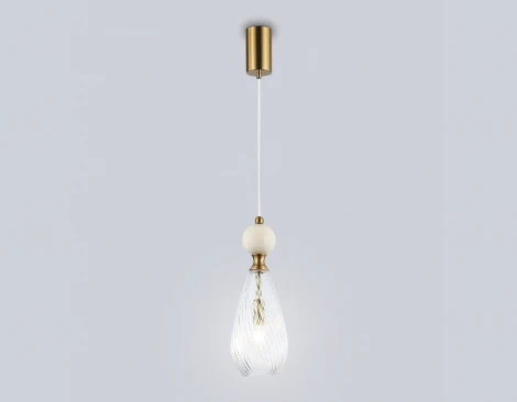 Подвесной светильник с травертином Ambrella Ceramo Modern LH53283