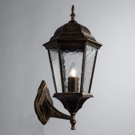 Настенный фонарь уличный Arte Lamp Genova A1201AL-1BN