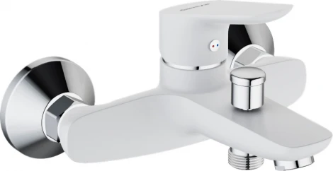 Смеситель Damixa Origin Bit 771000200 для ванны с душем, белый