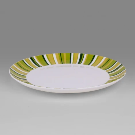 Тарелка плоская Фортуна грин 25 см арт. 653 653 Royal Aurel