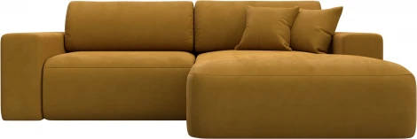 Диван угловой Лига-036 НПБ Классик правый угол Лига Диванов (Велюр) арт.127724