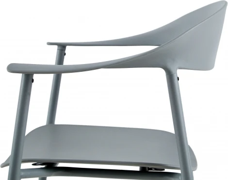 Стул Eila пластик серый Stool Group арт.УТ000039772