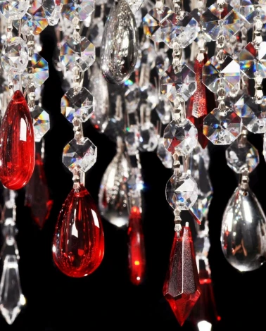 Подвесная люстра Lumina Deco Santosa LDP 7051-4 CHR