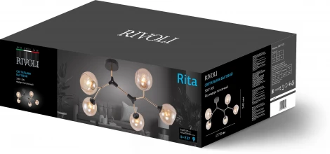 Потолочная люстра на штанге Rivoli Rita 3087-305
