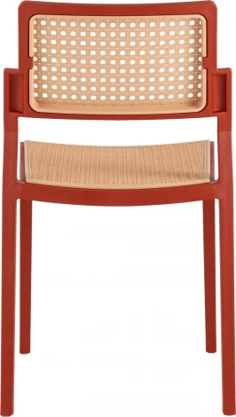 Стул пластиковый Milto красный Stool Group арт.УТ000039189