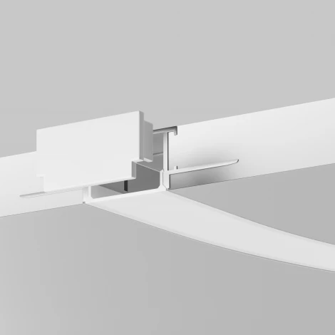 Алюминиевый профиль встраиваемый с боковым изгибом ALM-6214SB-S-2M Maytoni 636003