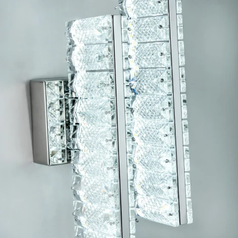 Бра светодиодное хрустальное с регулировкой цветовой температуры Modelux MODELUX ML.753.02 CR