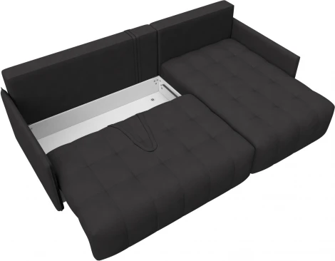 Диван угловой Лига-054 НПБ угол универсальный Лига Диванов (Замша) арт.129043