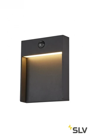 Настенный светильник уличный Slv FLATT SENSOR 1002954