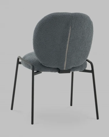 Стул Моллек букле темно-серый Stool Group арт.УТ000041522