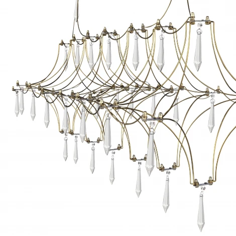 Подвесная люстра светодиодная ST Luce Gravetta SL6603.203.17