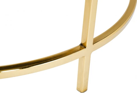 Стол журнальный с мраморной столешницей d45*60см Garda Decor арт.79MAL-7067