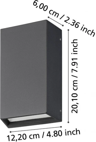 Архитектурная подсветка светодиодная Eglo SPONGANO 900886 (220V, IP65)