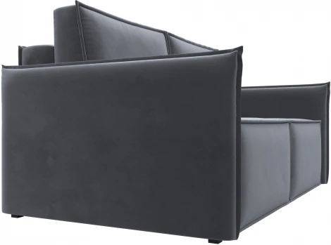 Диван прямой Либерти мини (Серый/Велюр) Лига Диванов арт.121898