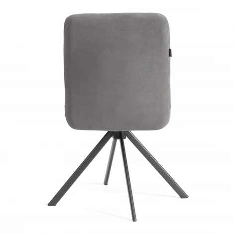 Стул обеденный Medeo Tetchair (Металл,Велюр/Серый) арт.24994