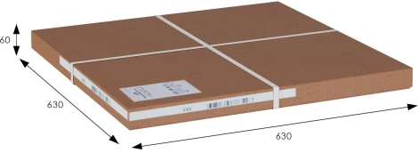 Стол журнальный BeautyStyle 16 дуб дымчатый/черный Mebelik арт.008492