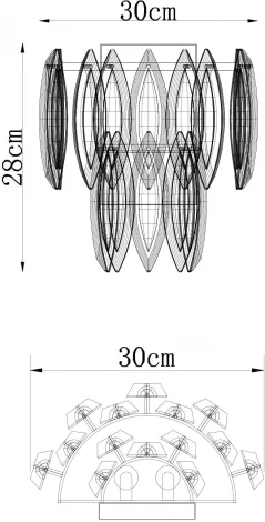 Бра Divinare Cabrera 3509/01 AP-2