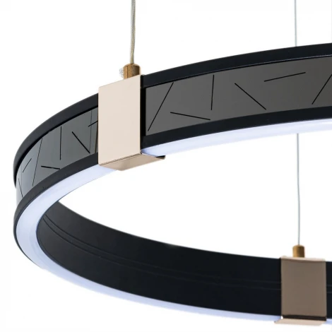 Подвесной светильник Arte Lamp Shine A2222SP-3BK (регулировка яркости, LED, 220V, пульт управления, на тросе)