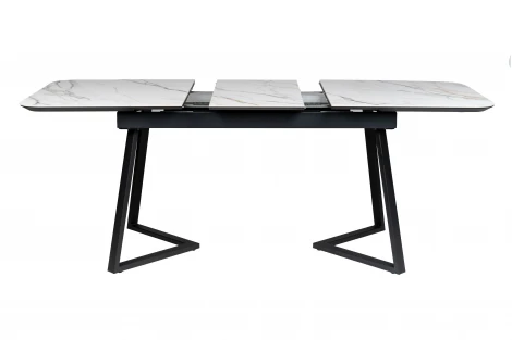 Стол Роналдо раздвиж. 120-150 Керамогранит Светлый Мрамор