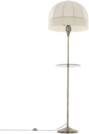 Торшер с полкой бахрома Citilux Базель CL407931T (220V, выключатель)