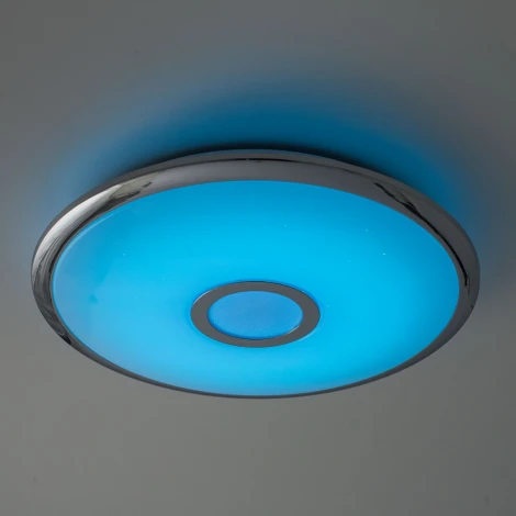 Потолочный светильник RGB круглый Citilux Старлайт Смарт CL703A30G (LED, 220V, умный дом - Алиса, Маруся, Сири)
